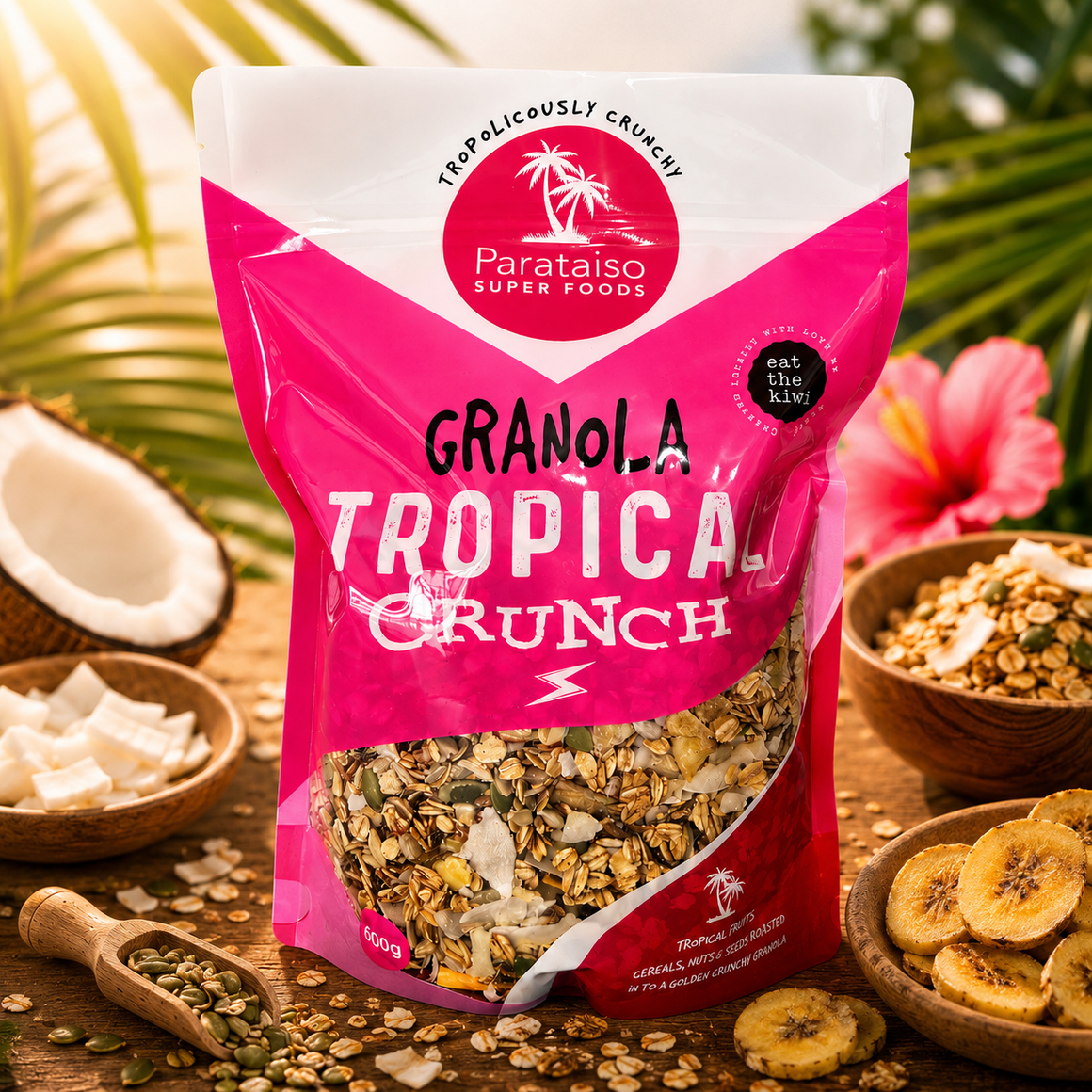 Parataiso Superfoods Tropical Granola 600g