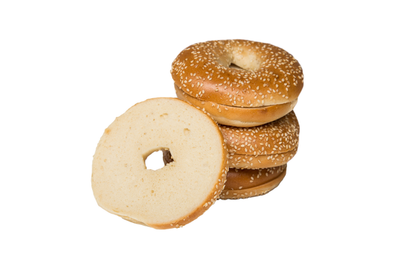 French Bakery Bagel Sesame 6x90g