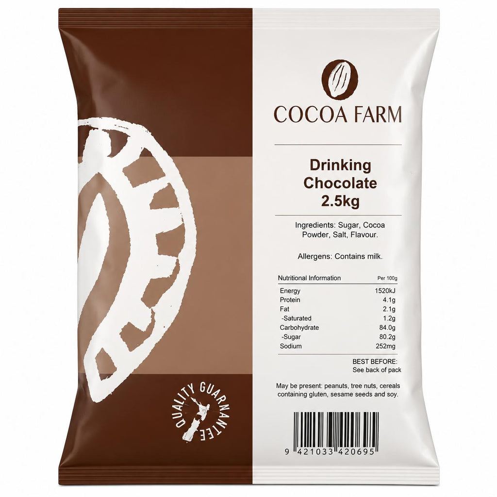 Cocoa Farm Drinking Chocolate - Hot Chocolate mix - 2.5kg