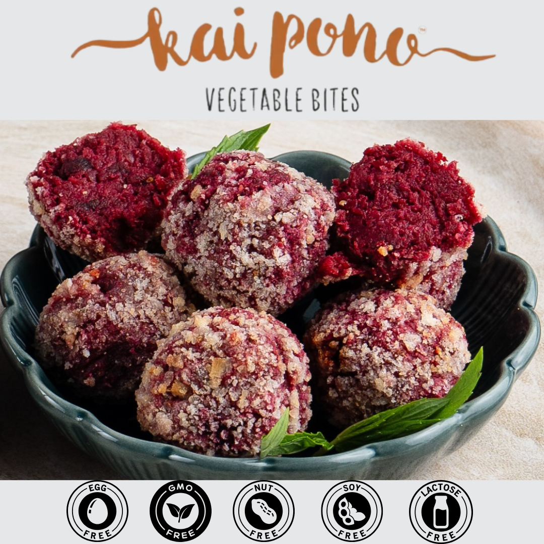 (DIS) Kai Pono Beetroot & Plum 1kg (Vegan & Non Dairy), approx 43-45 balls