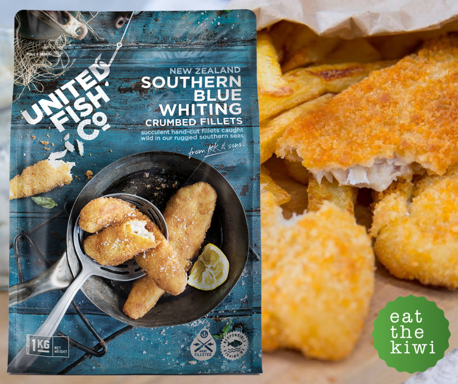 United Fish Co, Crumbed Southern Blue Whiting800g