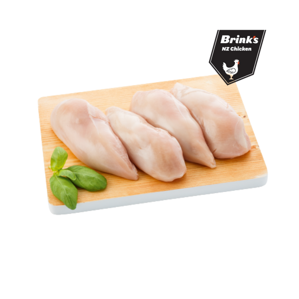 Brinks NZ Cage Free Chicken Breast SL 12kg