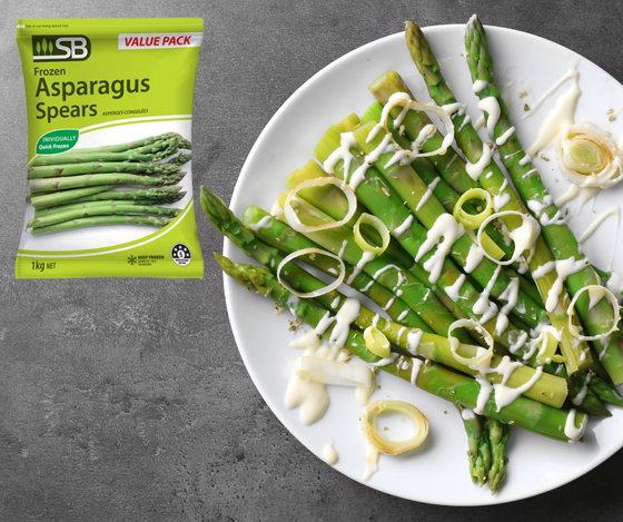 (9970) Asparagus Spears Frozen 1kg
