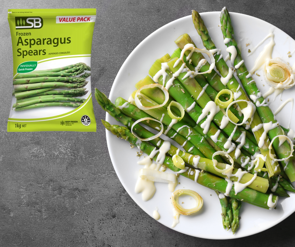 (9970) Asparagus Spears Frozen 1kg