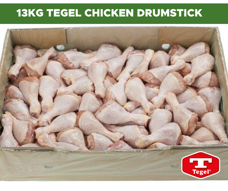 Tegel Chicken Drumstick 13kg, cage free