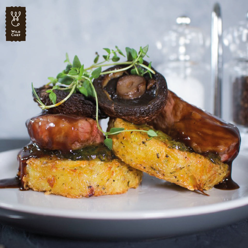 Wild Chef POTATO & HERB ROSTI 80gx30 pc, 2.4k Gluten free, /dairy free/vegan friendly