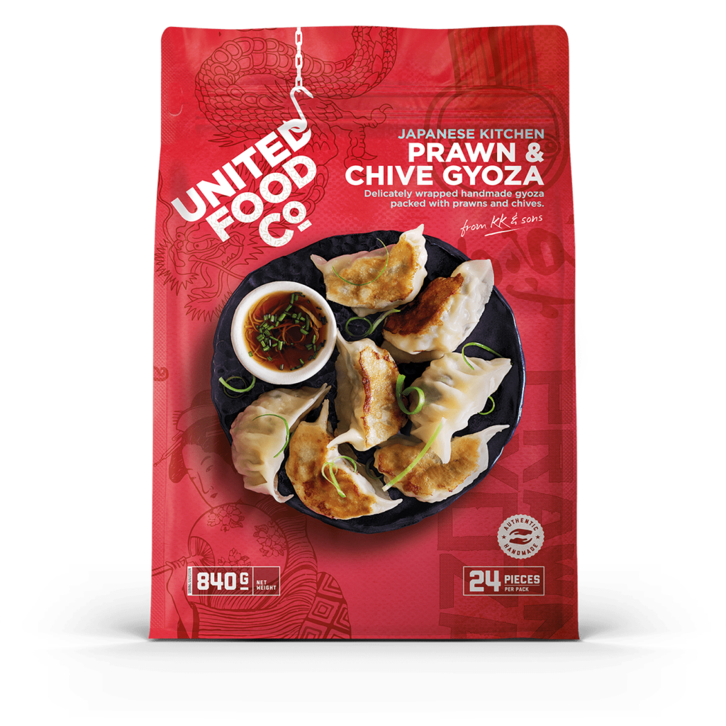 (2871) United Food Co  Chive & Shrimp Gyoza 24pieces 840g