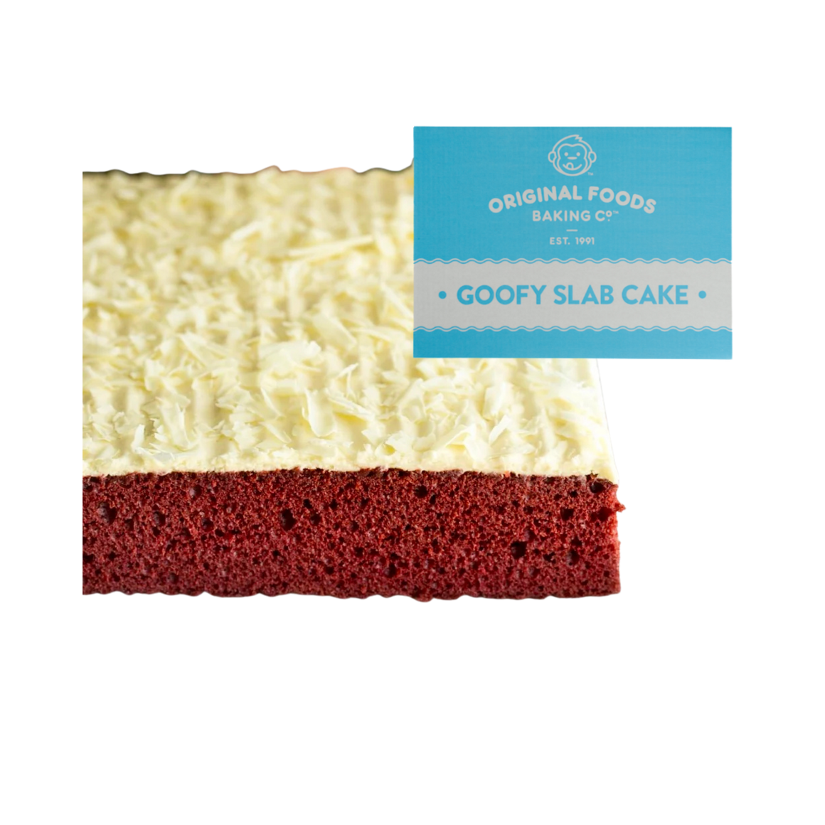 Goofy - Red Velvet Iced Slab Cake 3.1kg