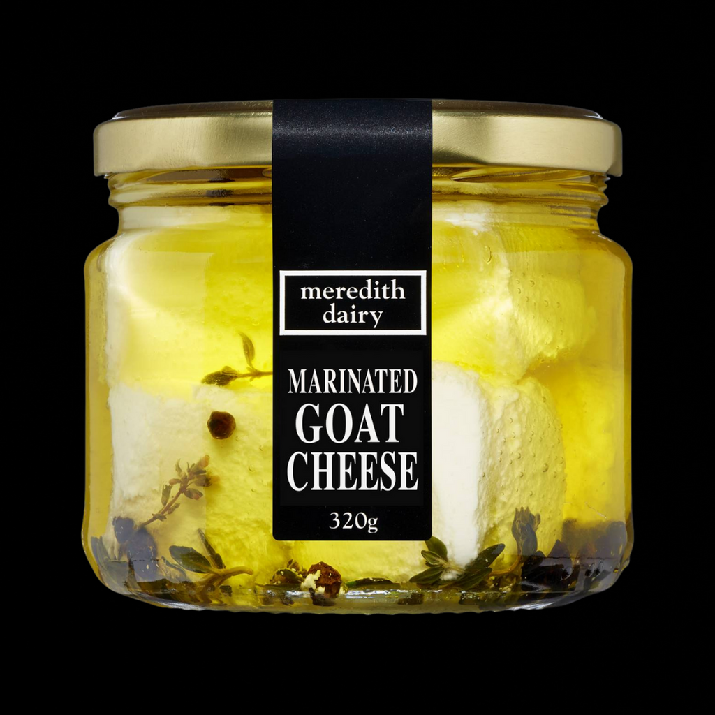 Meredith Dairy Goat Cheese Marinated 320g (JAR)