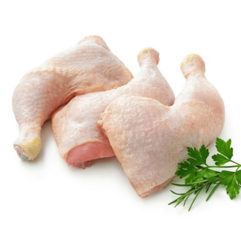 Turks Chicken Leg Whole (Maryland) Free Range 5kg BAGGED.