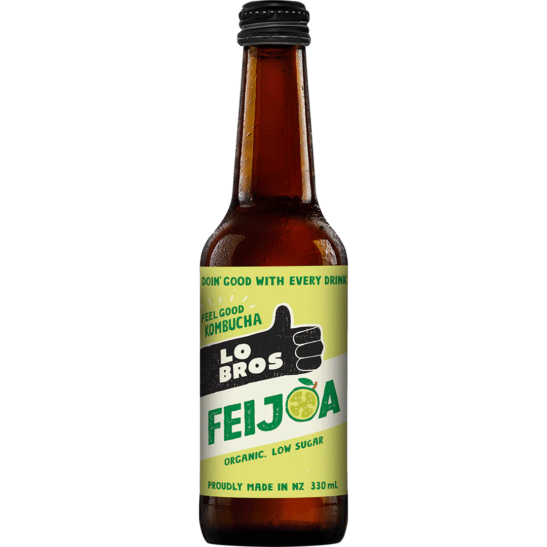 (DIS) Lo Bros organic kombucha feijoa 330ml