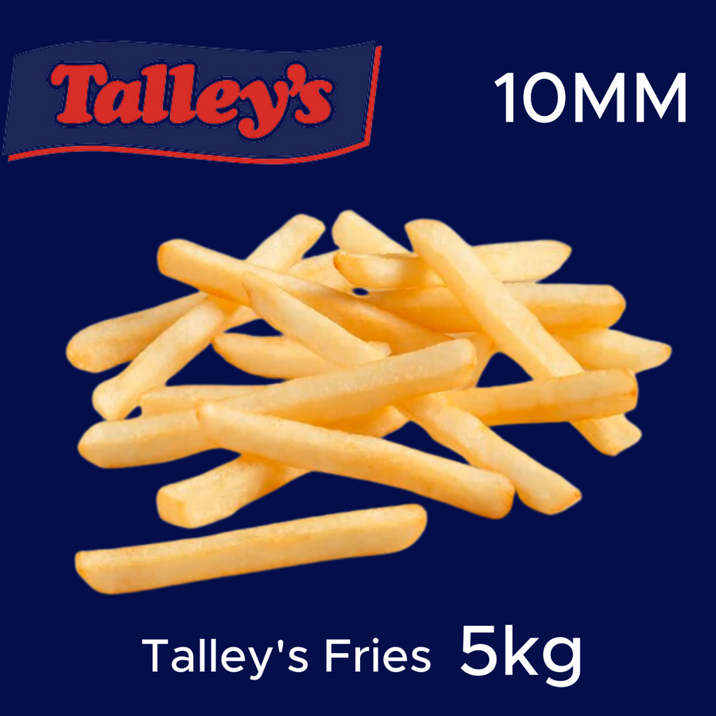 10mm Talley's Fries 2.5kg (4 bags per carton)