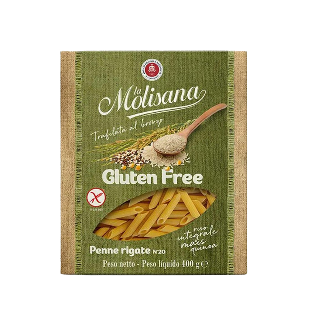 La Molisana Pasta Penne Rigate 20, Gluten free 400g