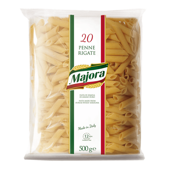 Pasta Penne Rigate Italian Majora 500g