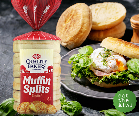 English muffin split 390g 6 per pack (25 per carton)