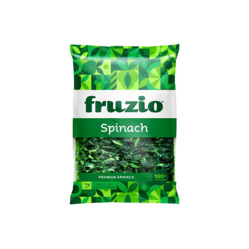 Fruzio Spinach Chopped Frozen 1kg