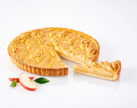 Precut Traditional Apple Tart, 1kg x10 slices