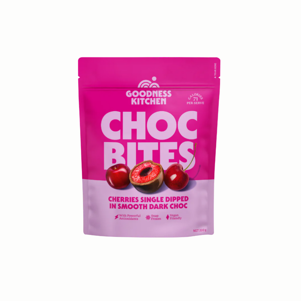 (DIS) Cherry Choc Bites. 200gm
Vegan