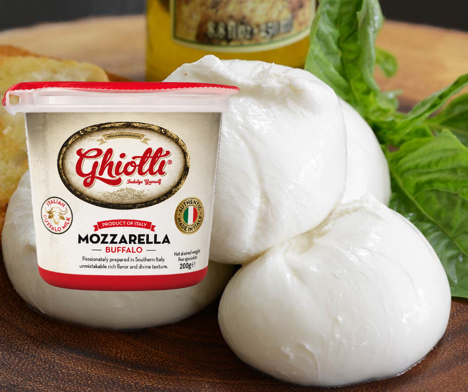 Ghiotti Mozzarella Buffalo Cheese 125g