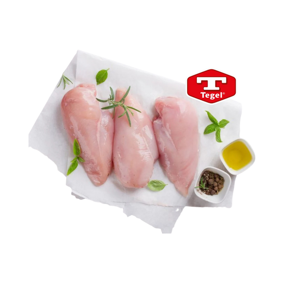 Tegel Chicken Breast, Skinless 2.5kg bagged, price per kg (average weight 2-2.8kg each)
