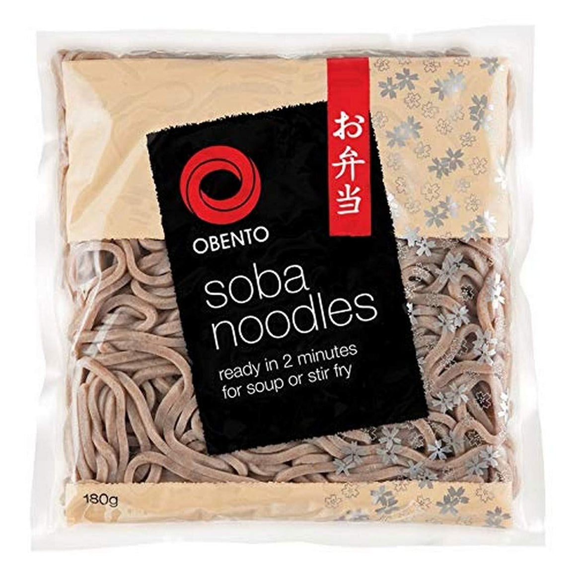 Obento Soba Noodles (ready to eat)  180G  packet