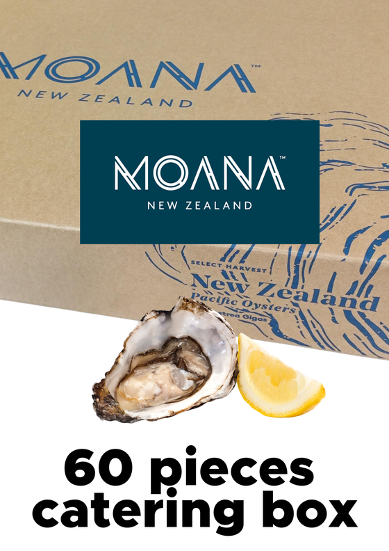 60 pieces Oysters, MOANA, catering box