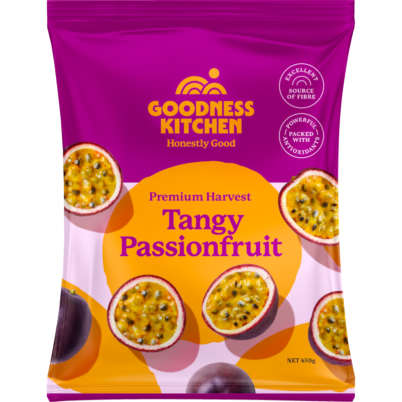 Premium Harvest Frozen Passionfruit Cubes  450gm