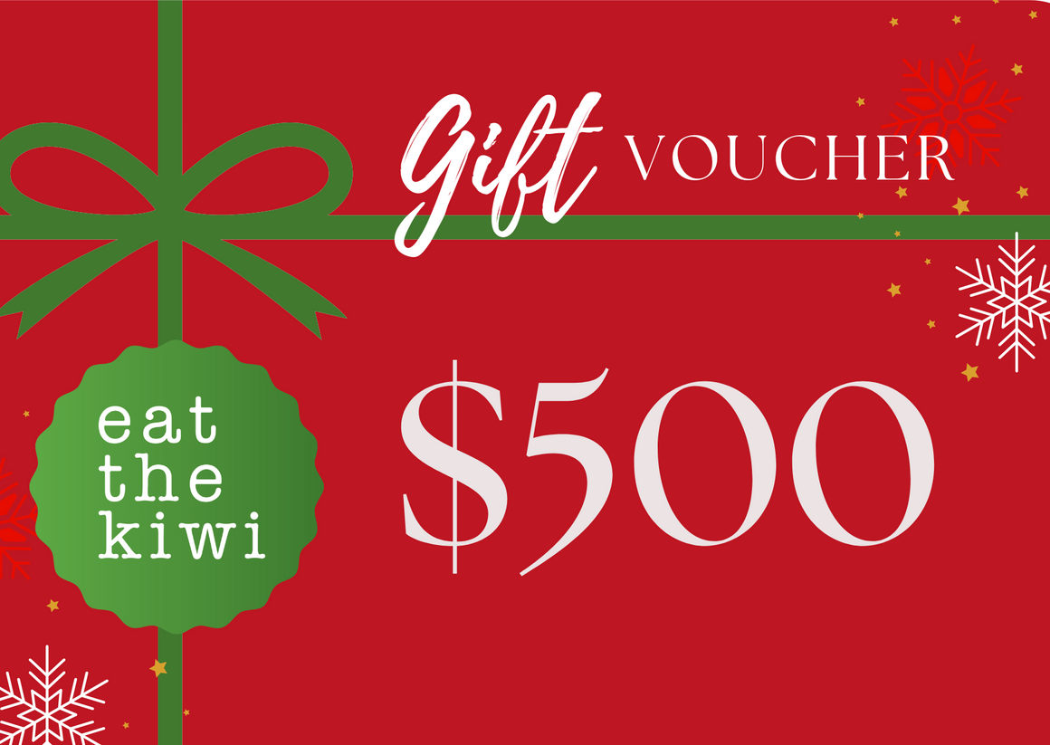 Eat The Kiwi Gift Voucher. $500 wst