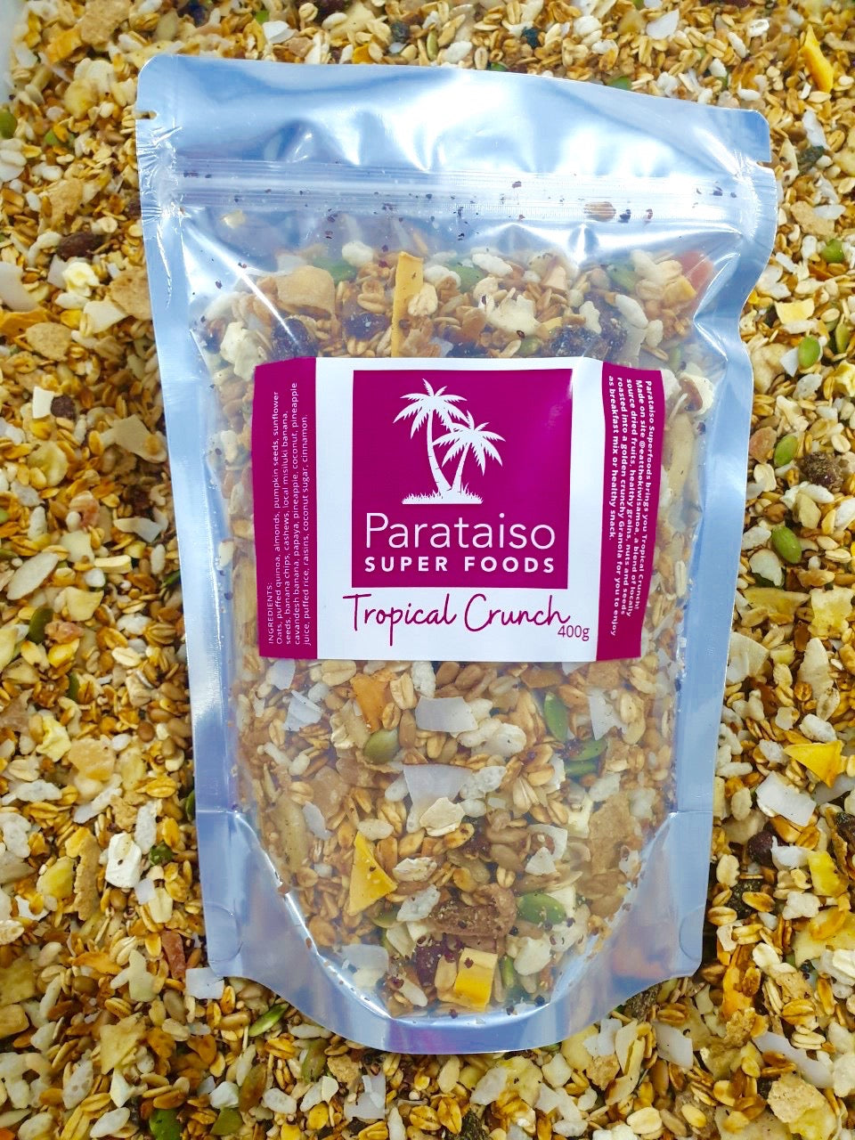 Parataiso Superfoods Tropical  Granola 400g