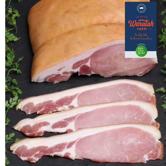 Duroc Pork Maple Cured Bacon  Per/KG