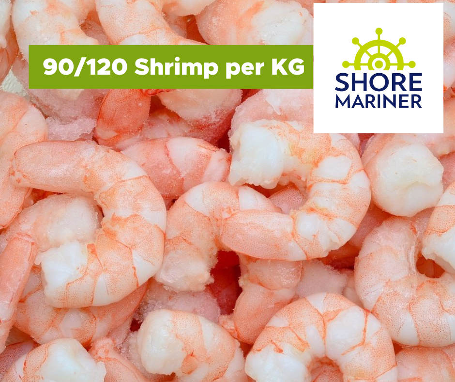(4463) Shrimp Cooked and peeled  90/120 SM 1kg