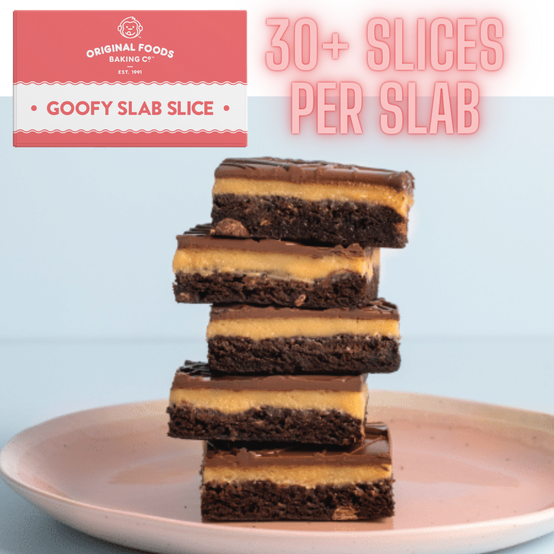 Slice Slab - Salted caramel Gluten Free Brownie 1.75kg