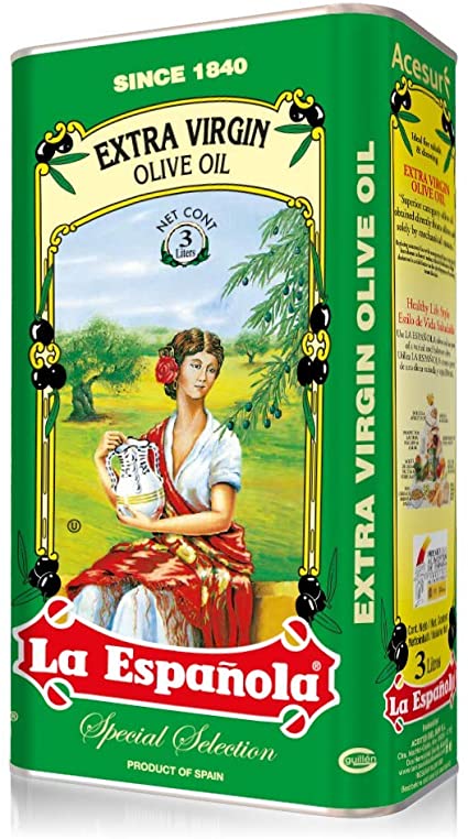La Espanola Olive Oil Extra Virgin 3L tin