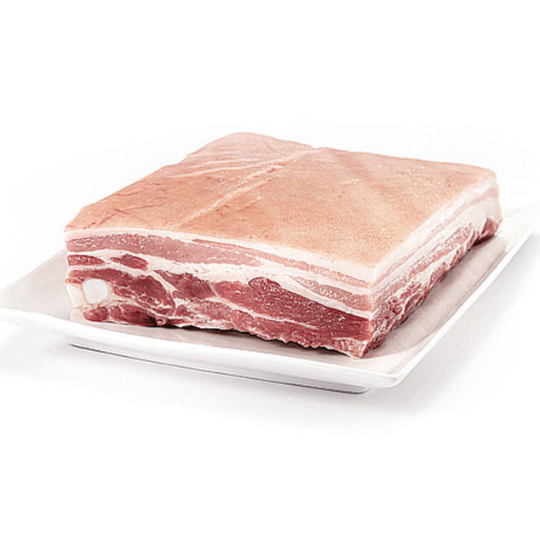 Pork Belly Boneless Rind On  Per Kilo Price