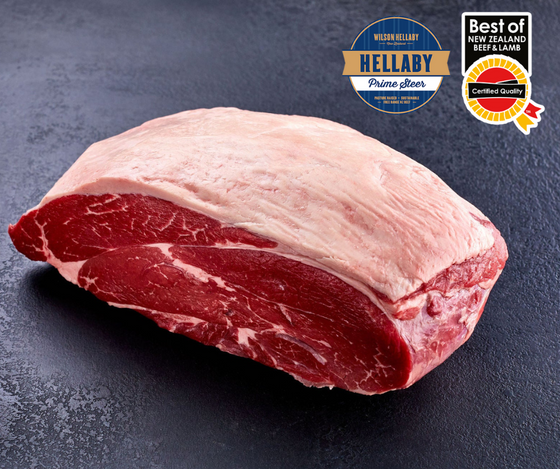 NZ Hellaby Prime Steer Whole Rump NZ Beef (4-6kg per piece). Price/KG. Average Price per Piece: 160WST- 240WST.
