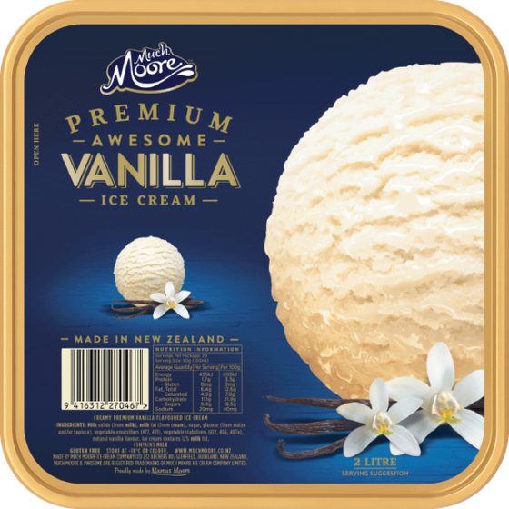 Much Moore Premium Awesome Vanilla Creamy 2L