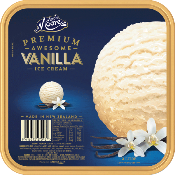 Much Moore Premium Awesome Vanilla Creamy 2L