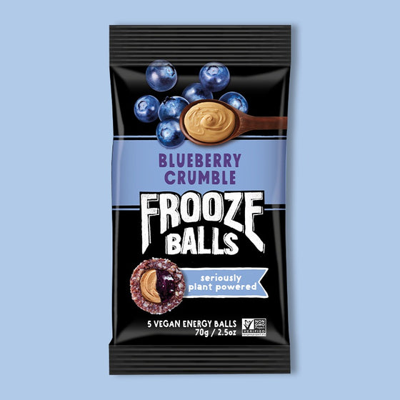 Fooze Balls Pouches Blueberry Crumble 70g x 20 Carton
