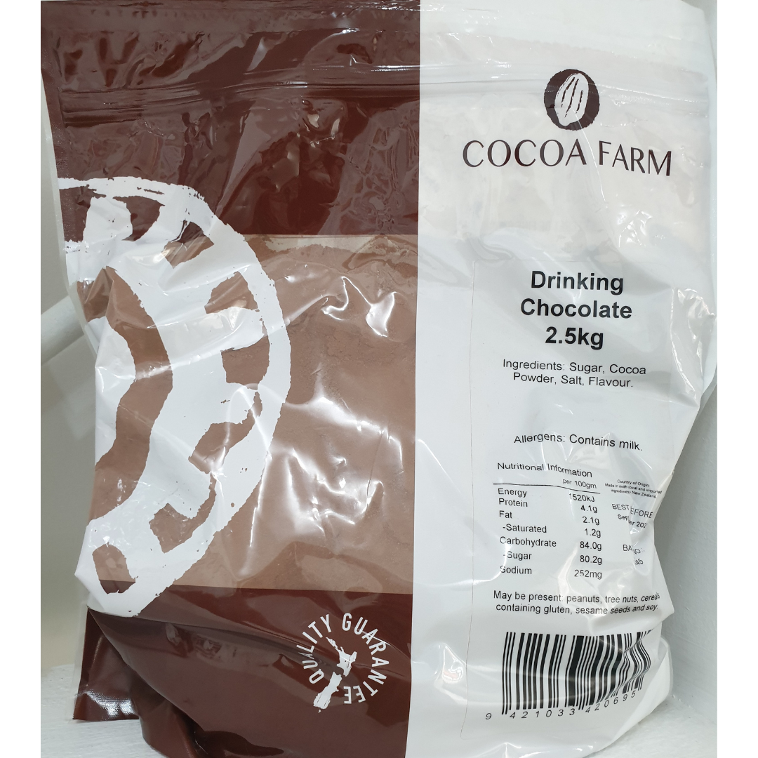 Cocoa Farm Drinking Chocolate - Hot Chocolate mix - 2.5kg