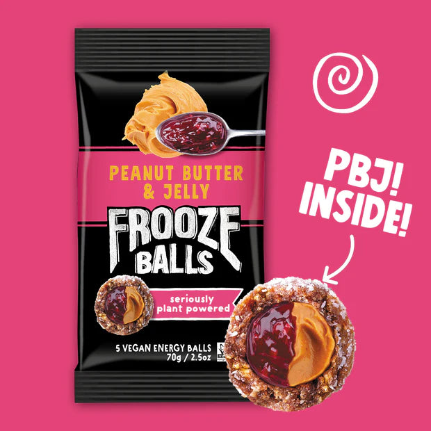 Fooze Balls Pouches Peanut Butter & Jelly 70g x 20 Carton
