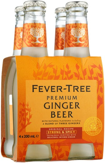 Fever-Tree Premium Ginger Beer x 4